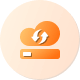 Syncs your encrypted data securely across all your devices.